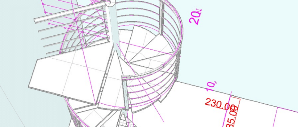 escalera de caracol