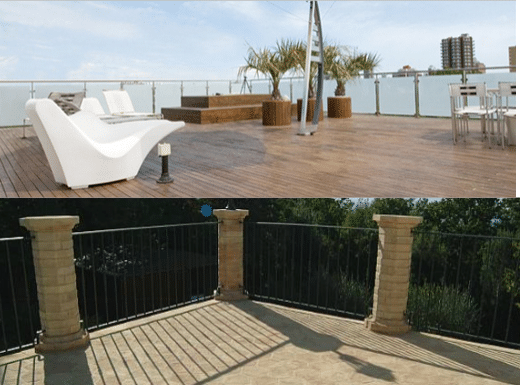 aislar la terraza Imagen que muestra el exterior de una casa con aislamiento remodelado