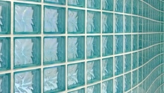 Cómo hacer una pared de bloques de vidrio