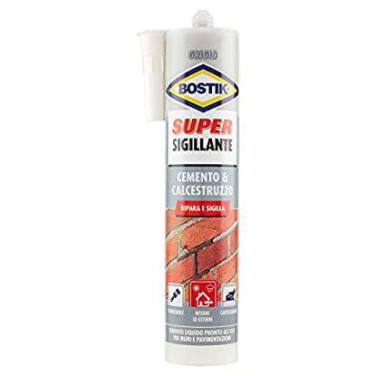 Bostik Super Sellador Cemento y Hormigón 500gr, gris: ver precio y características Foto de Bostik Super Sellador Cemento y Hormigón 500gr, gris