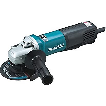 Imagen de Makita 9565PCV - Mini amoladora de 125 mm 1400w 2,800-11,500 rpm sin apretar sjs macpower