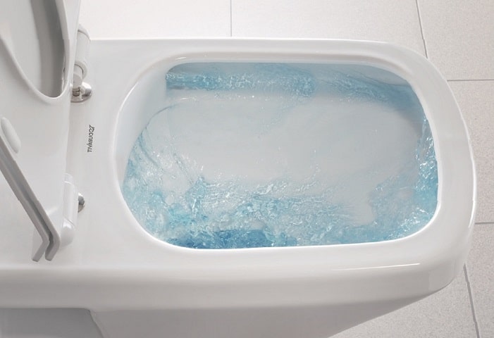 la descarga del inodoro funciona