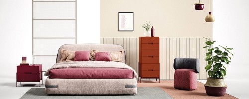 Imagen de Muebles de dormitorio con piezas de cal Muebles de dormitorio con piezas de cal