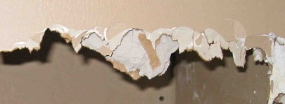 Reparar el panel de yeso