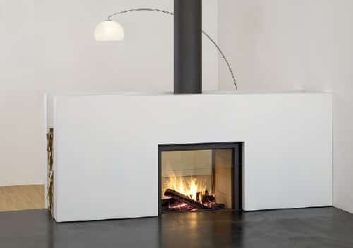 Chimenea de pared