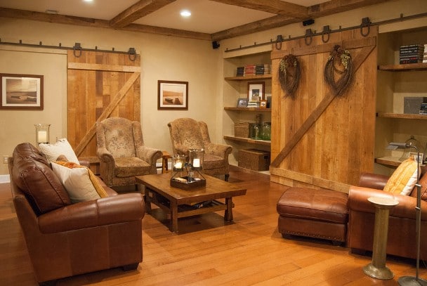 Una taberna de auténtico estilo campestre.