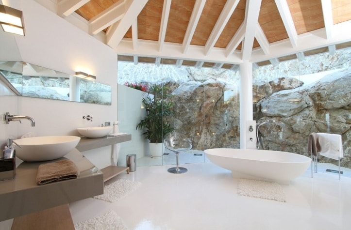 baños modernos de lujo