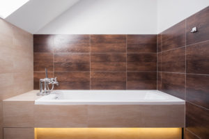 bañera clásica moderna 