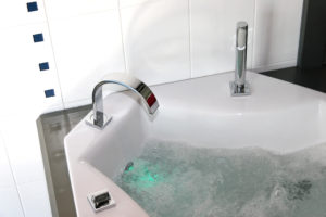 bañera de hidromasaje de hidromasaje con LED