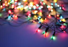 luces de Navidad