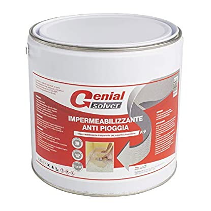 IMPERMEABILIZANTE ANTILLUVIA TRANSPARENTE GENIAL SOLVER - Impermeabilizante para balcones y terrazas (2,5 litros): ver precio y características Foto de GENIAL SOLVER IMPERMEABILIZANTE ANTILLUVIA TRANSPARENTE - Impermeabilizante para balcones y terrazas (2,5 litros)