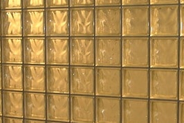 Cómo hacer una pared de bloques de vidrio