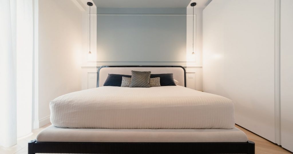 sala de ejemplo de bloque de color