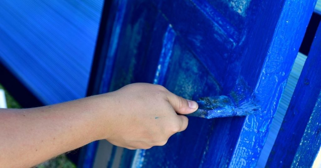 pintura de puertas de madera